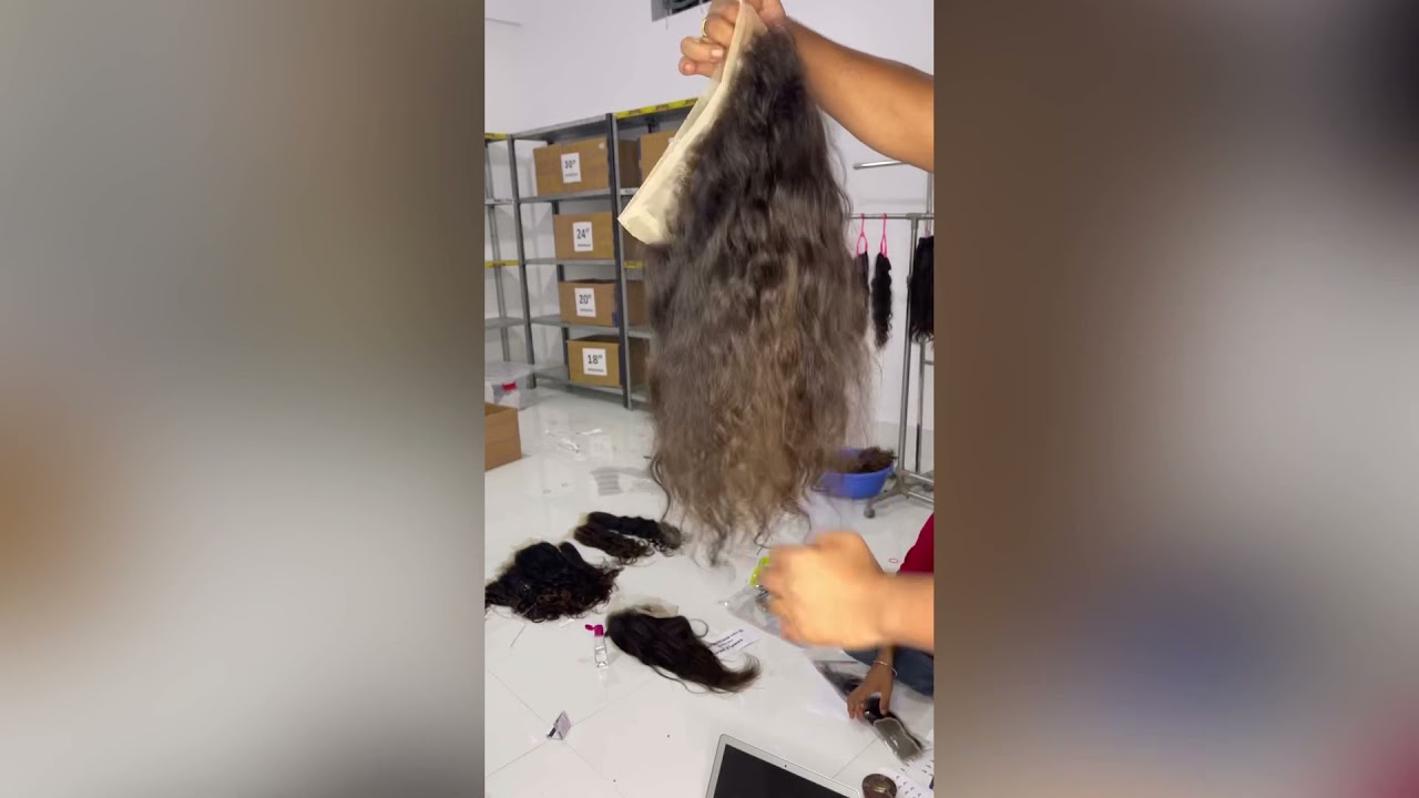 #rawhair #indianhair #unprocessedhair Raw Indian hair/ unprocessed/ can be dye and bleach/no tangle