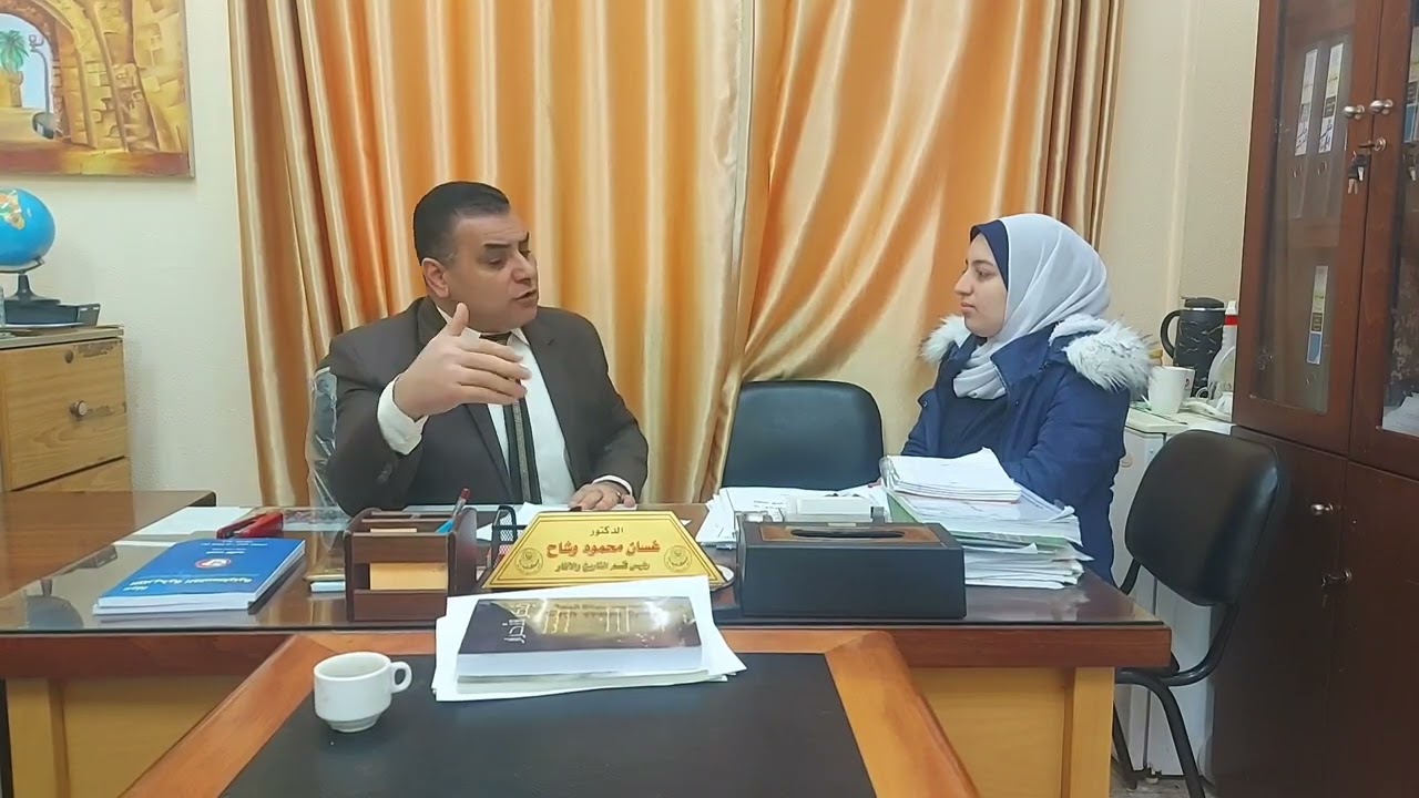 لقاء الدكتور غسان وشاح 