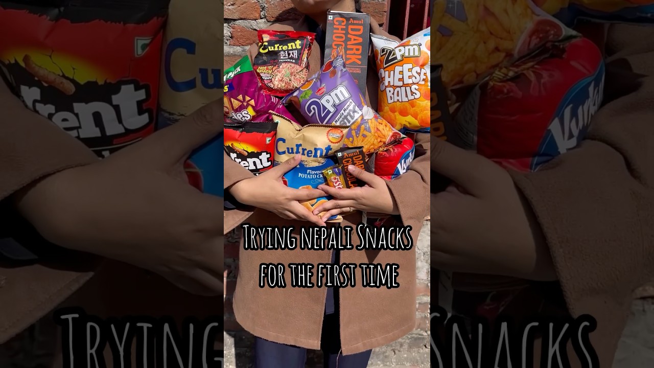 Trying Every Nepali Snacks & Reviewing🇳🇵😋#shorts #viralvideo #foodshorts #snacks #ytshorts#nepali