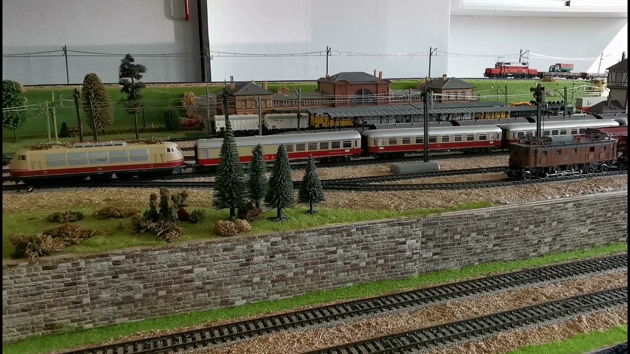 Märklin treinen analoog.