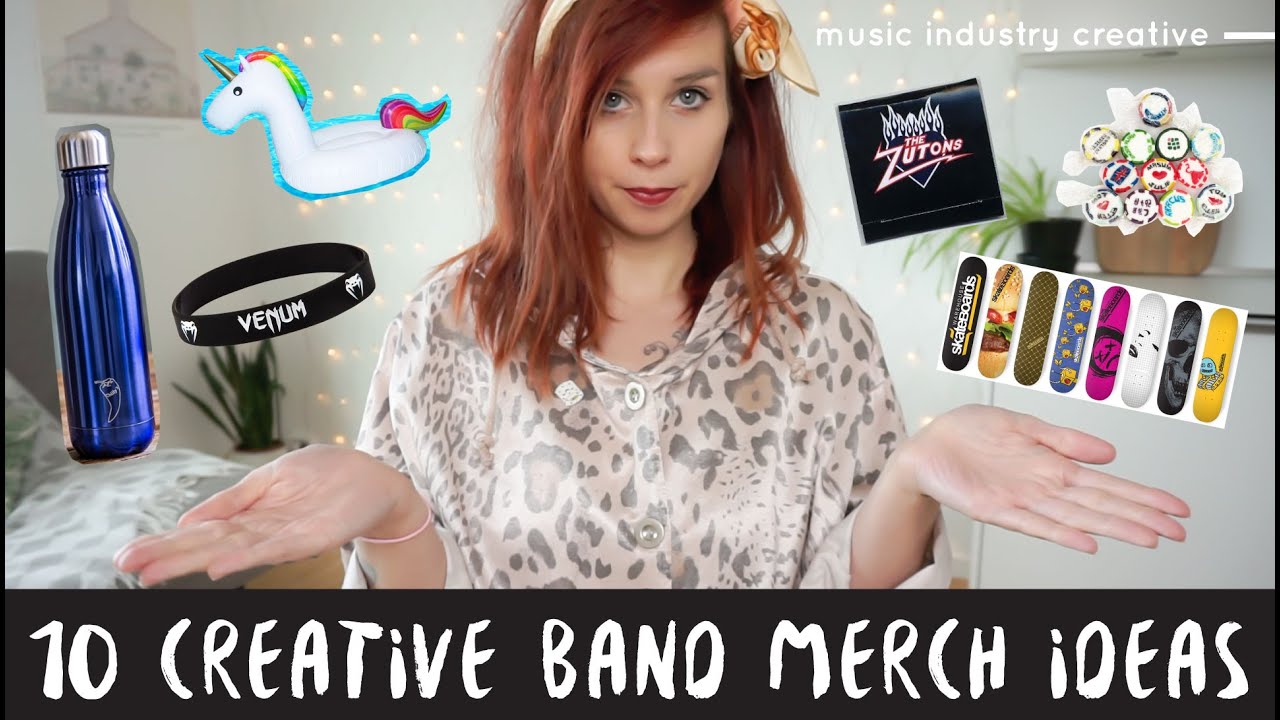 10 creative band merch ideas