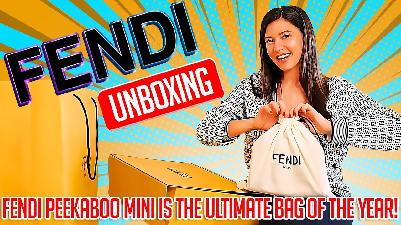 Fendi Peekaboo Mini is the ultimate bag of the year! Watch the unboxing and find out why!