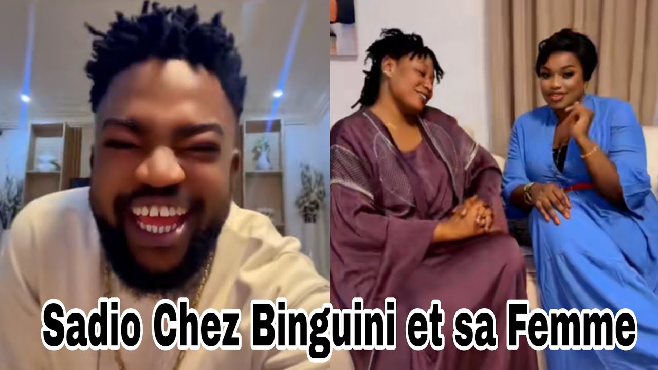 Sadio Chez Binguini et sa femme 