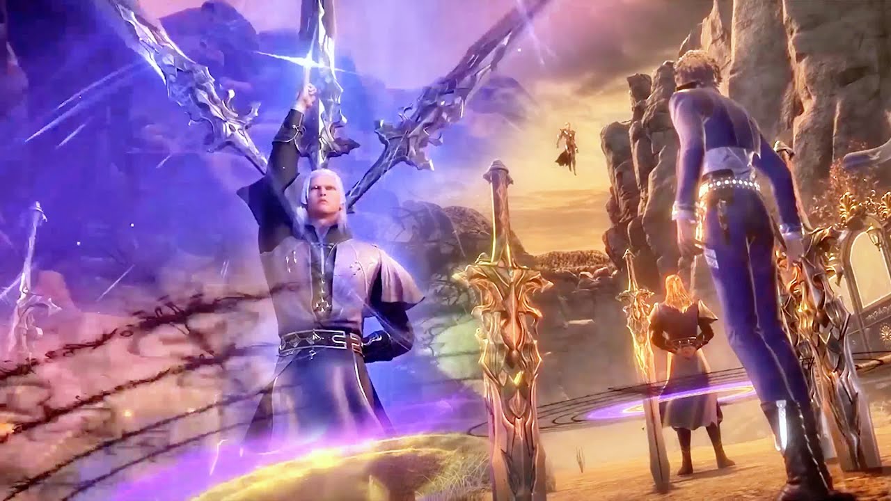 剑斗罗尘心万剑归宗救下危难中唐三！剑斗罗独战菊斗罗！最帅封号斗罗逼格拉满！【斗罗大陆 Soul Land】