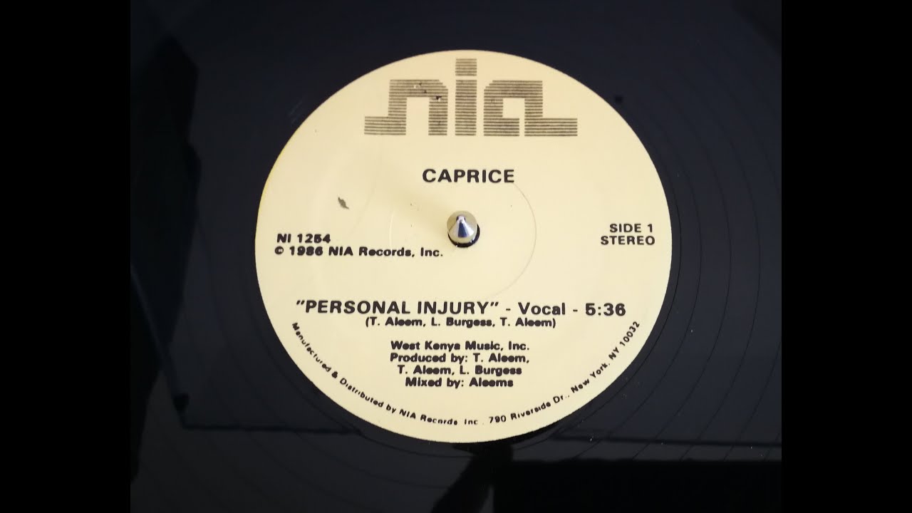 Caprice - Personal Injury (1986) [Electrofunk] HQ