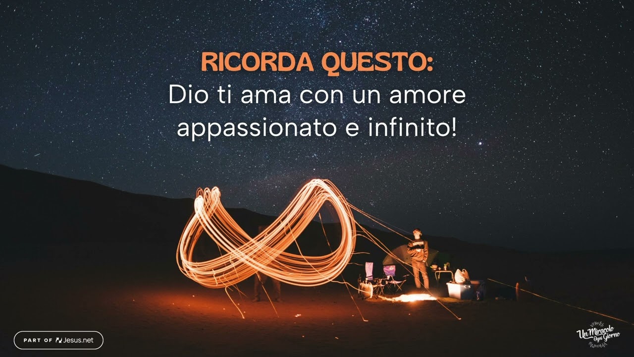 Guarda come guarda Dio| Un miracolo ogni giorno.