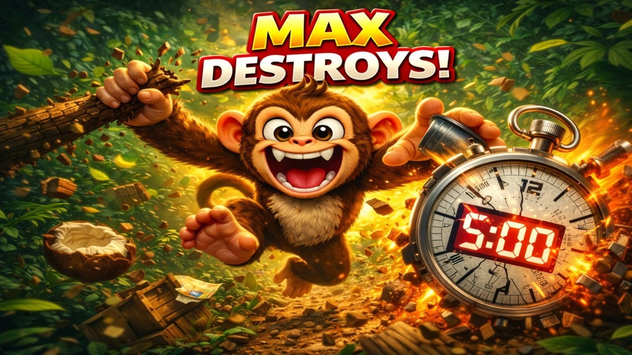 “Max DESTROYED the Jungle in Minutes!” ⏱️🌴