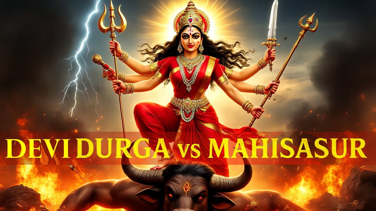 🔥 Devi Durga vs Mahishasura ⚔ | The Final Battle | Durga Series Finale💥 | #epicbattle #devidurga