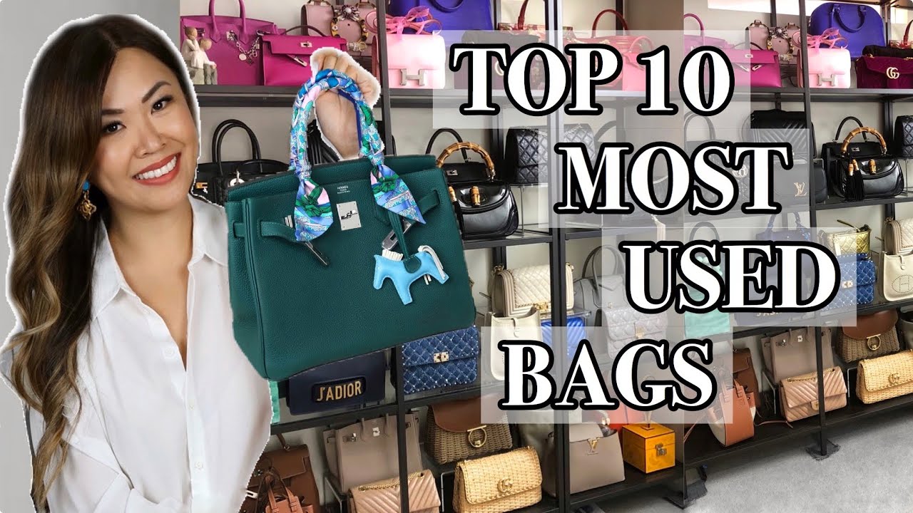 TOP 10 MOST USED DESIGNER BAGS *with Styling Shots* | Mel in Melbourne