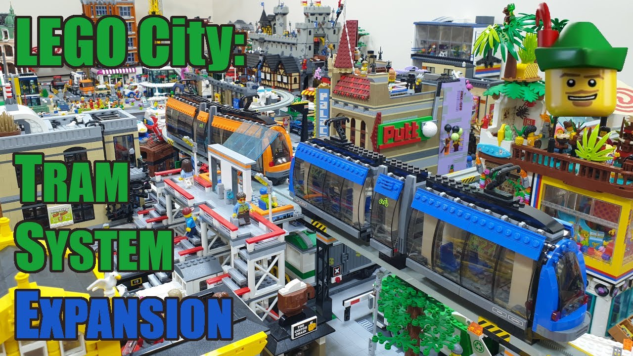 LEGO City - Tram Expansion 60097 🚊🚝🏹
