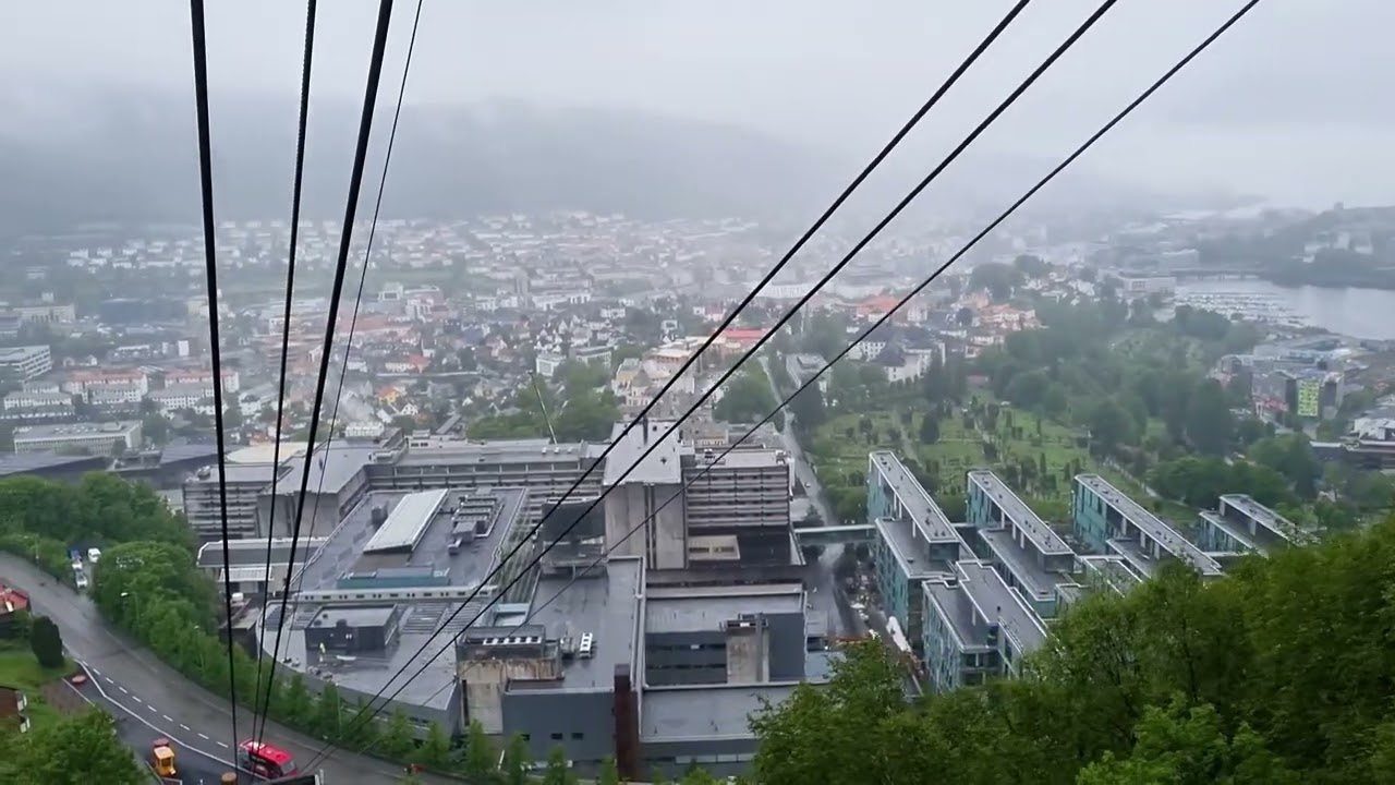 Ulikeren cable car  Bergen (Norway)