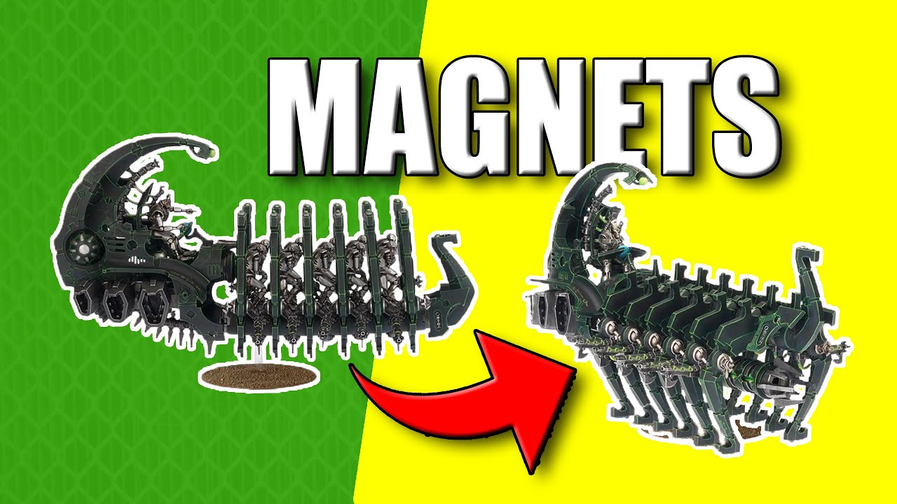 How to Magnetise a Necron Ghost Ark/Doomsday Ark - Fully Magnetized