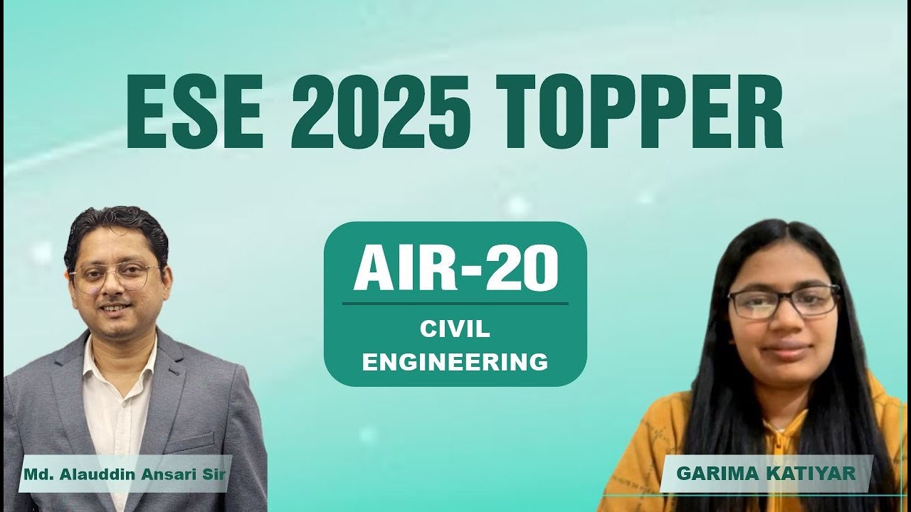Топпер ESE 2025 | ГАРИМА КАТИЯР ЭЙР- 20 CE | Магистрант КЭС