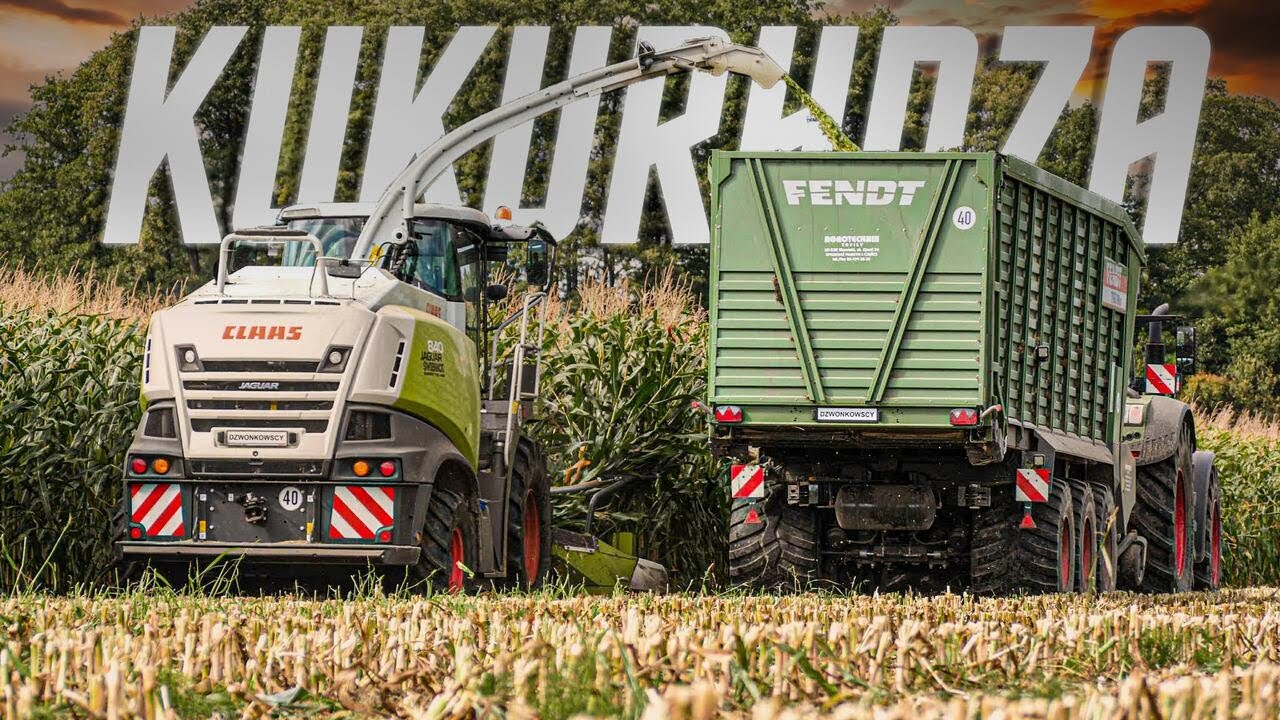 NOCNY ODW&Oacute;Z KUKURYDZY 2025 I FENDT 936 gen7 & Tigo 100xr I CLAAS JAGUAR 840 I VLOG#59 I