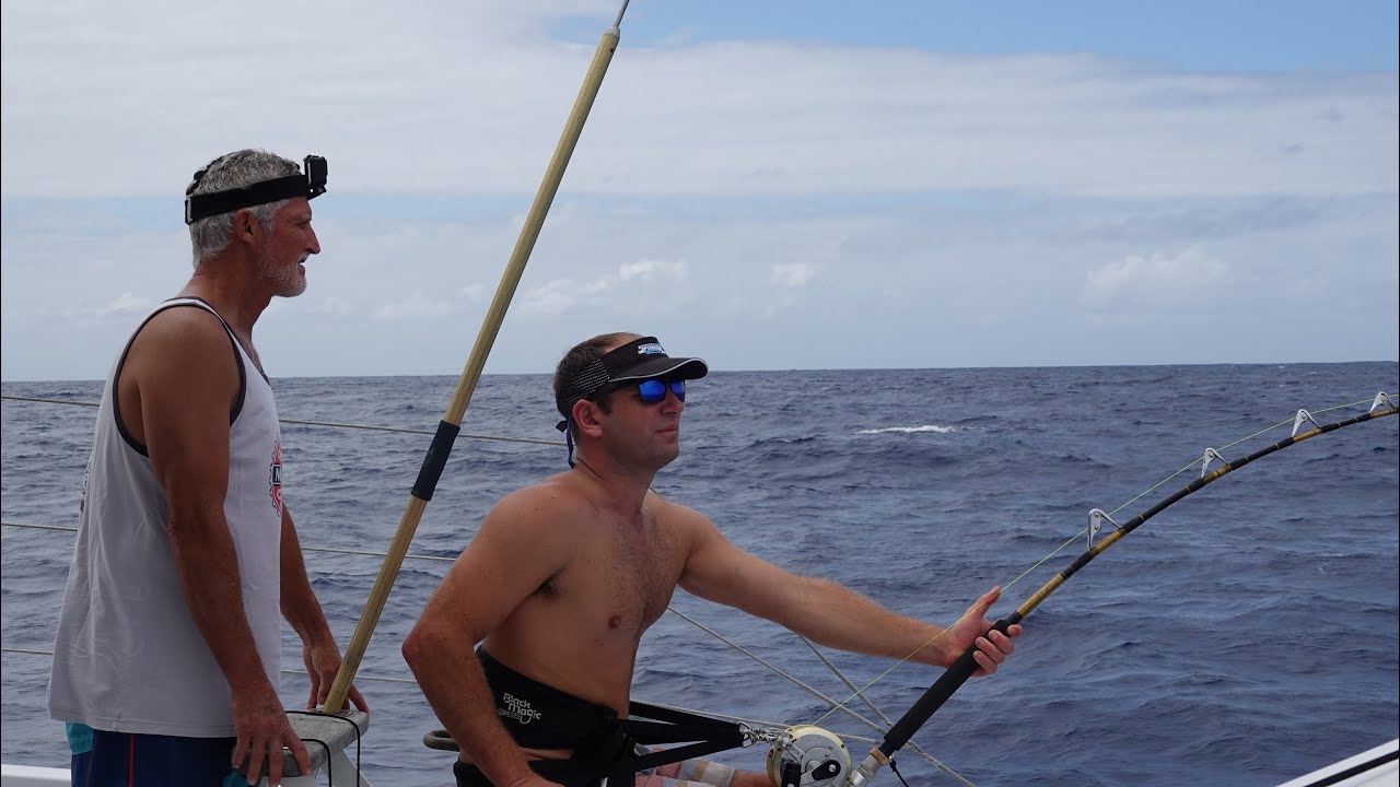 Balance 601- Sailing NOA in the Atlantic and catching Marlin!
