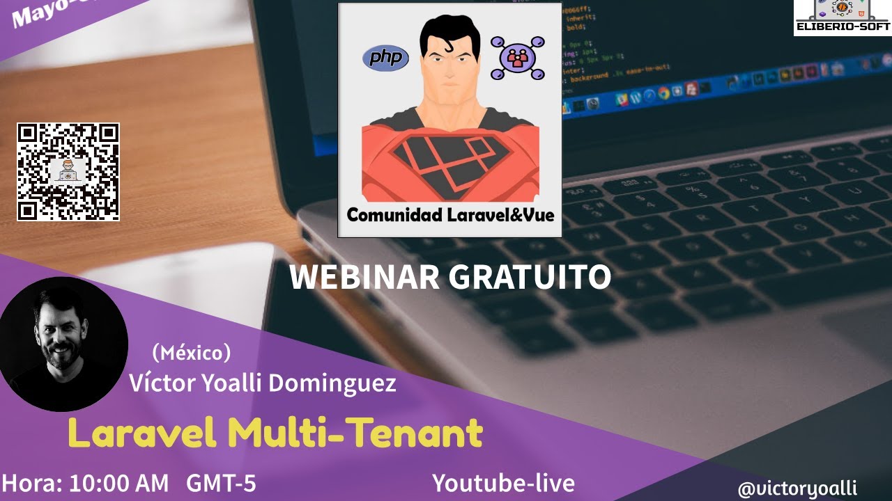 Laravel Multi-Tenancy  #laravel #php #multitenant #software #webinar
