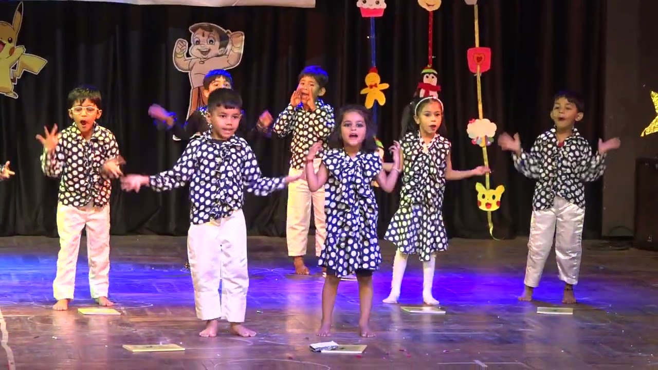 Old Vs New Generation Theme Dance ||Kids Performance ||Annual Day 2025