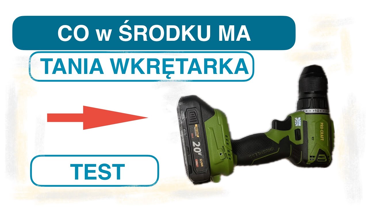 Test taniej wkrętarki. Rozbieramy i sprawdzamy co ma w środku. Czy warto kupić