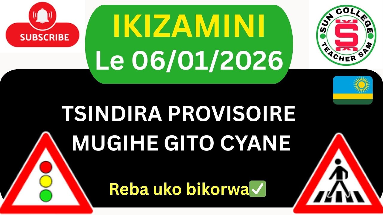 06 01🚨IKIZAMINI CYA POROVIZWARI, AMATEGEKO Y'UMUHANDA 🚨 IBIBAZO N'IBISUBIZO 2026🚨 BUSANZA 🚨