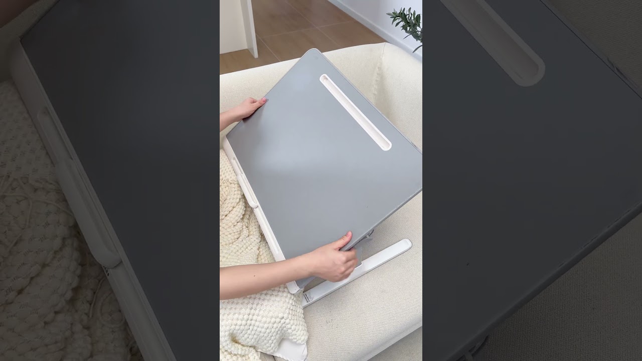Multifunctional bed desk from SAIJI #laptoplifestyle#homeoffice #desk