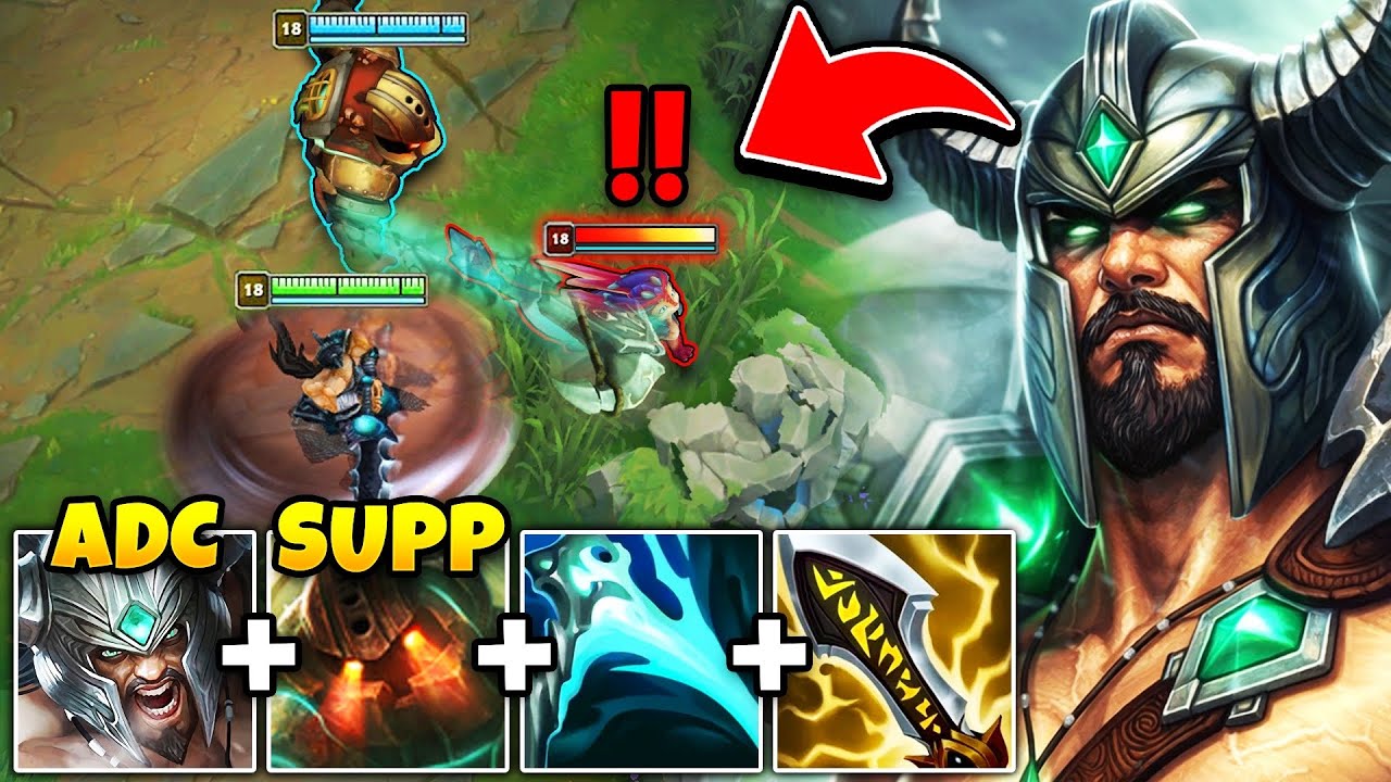 If you want a NEW way to play Tryndamere, this is your chance... (ADC TRYND IS HERE)