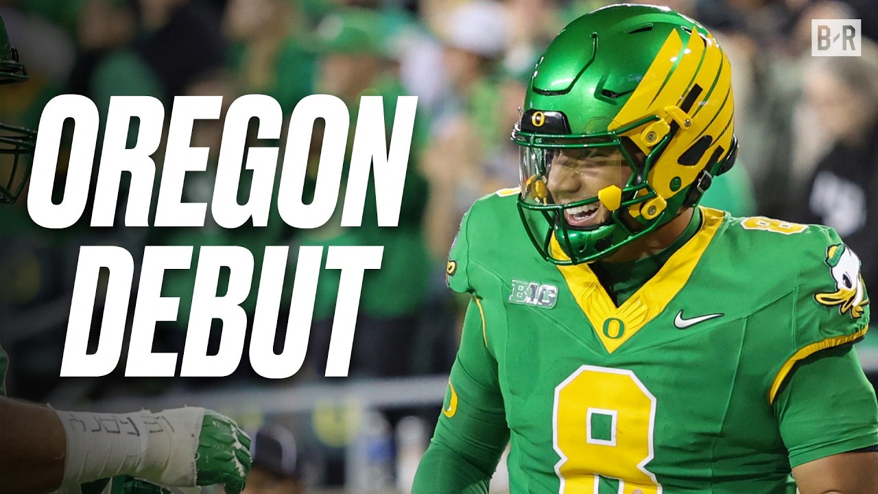 Dylan Raiola Makes His Oregon Debut - 11/11, 124 YDS, 3 TD