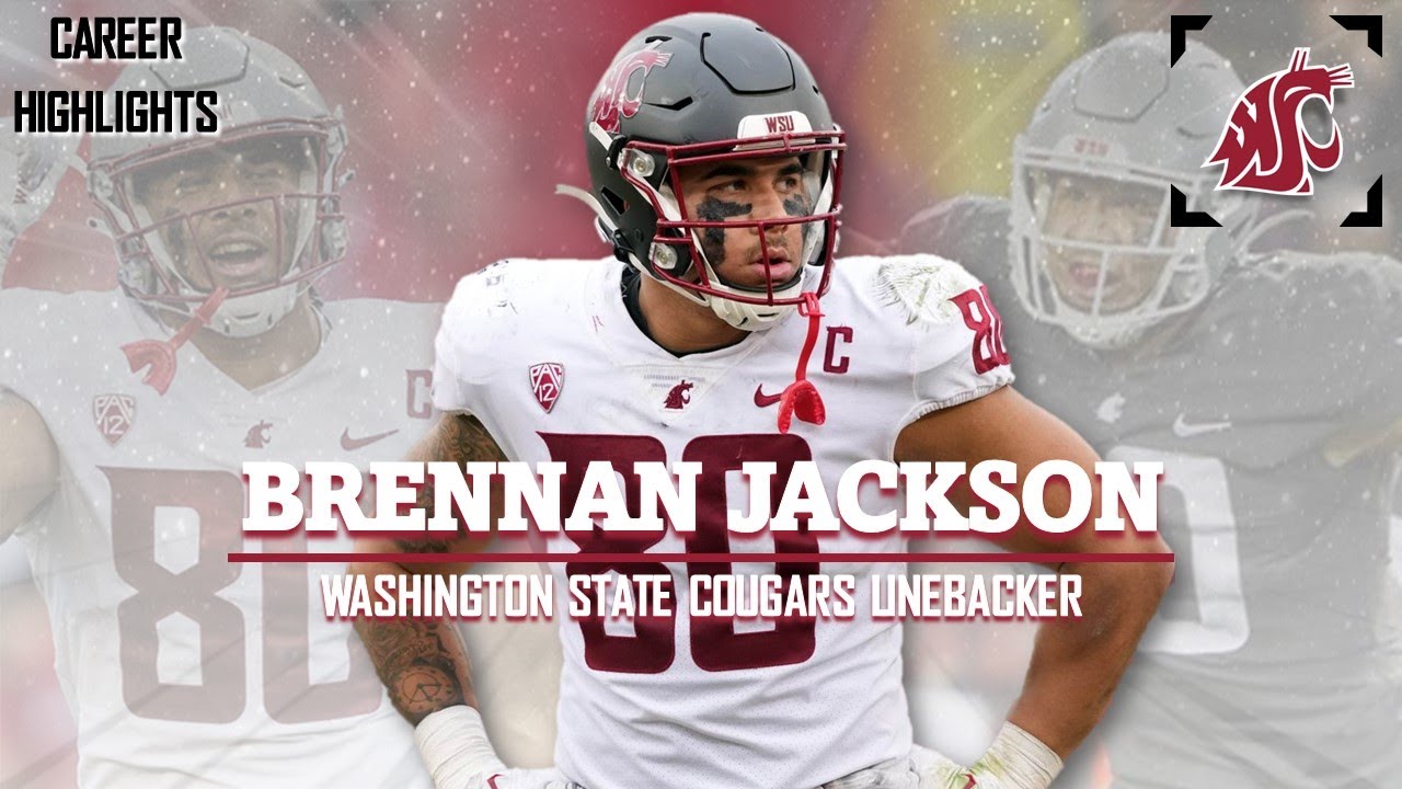 Brennan Jackson | 𝟠𝟘 | Washington State Cougars Linebacker