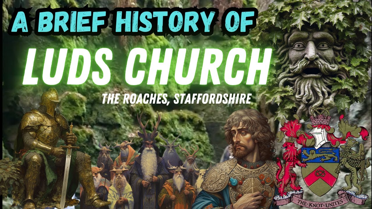 A Brief History Of Lud's Church, The Roaches, Staffordshire - British History