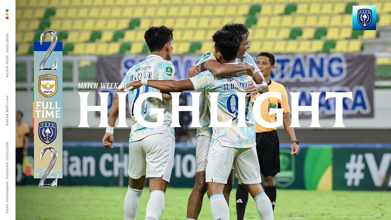 Highlights Adhyaksa FC vs PSPS Pekanbaru | PEGADAIAN CHAMPIONSHIP 2025 / 2026 (Match 20)