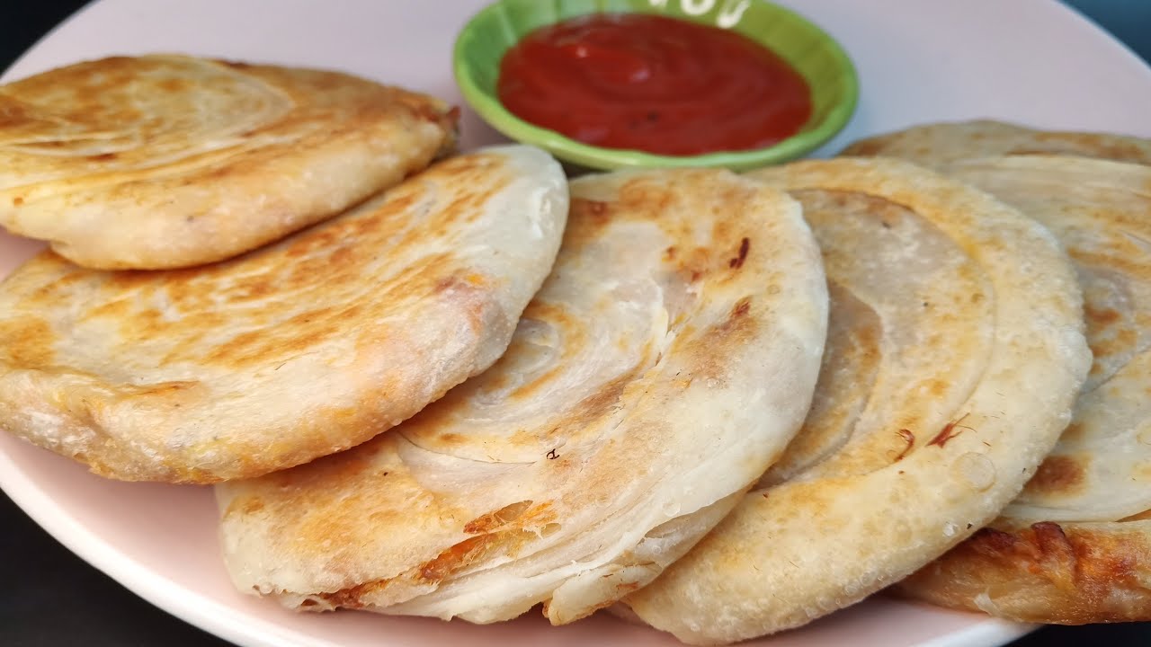 A very simple snack for our kids | TUNA PANCAKE
