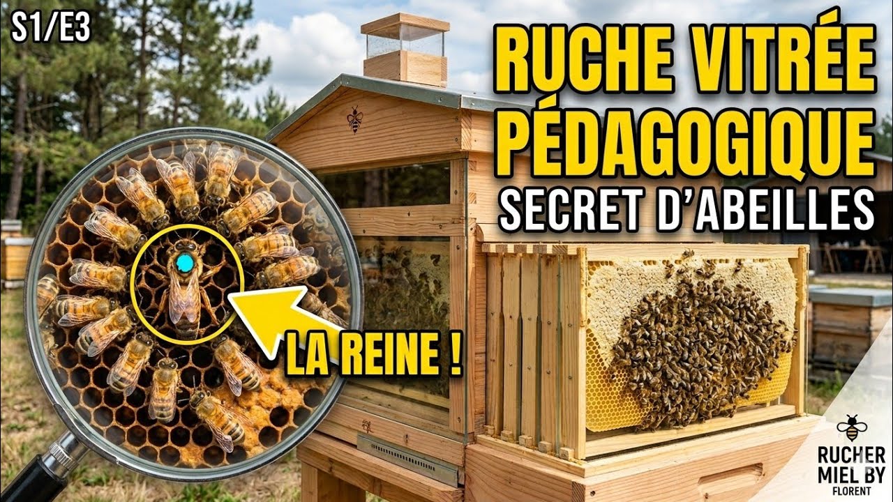 S1/E4 Ruche vitrée pédagogique 