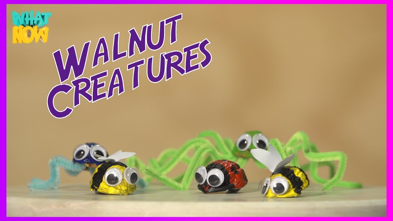 Fast Crafts - Walnut Creatures | Fast Crafts