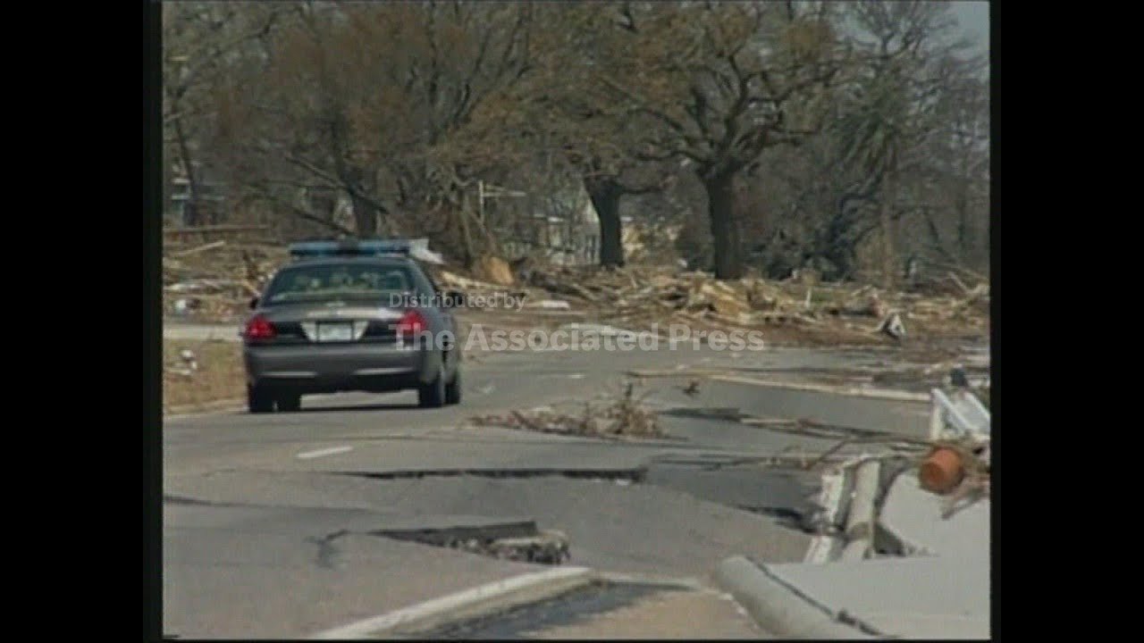 Mississippi town left in ruins by Hurricane Katrina
