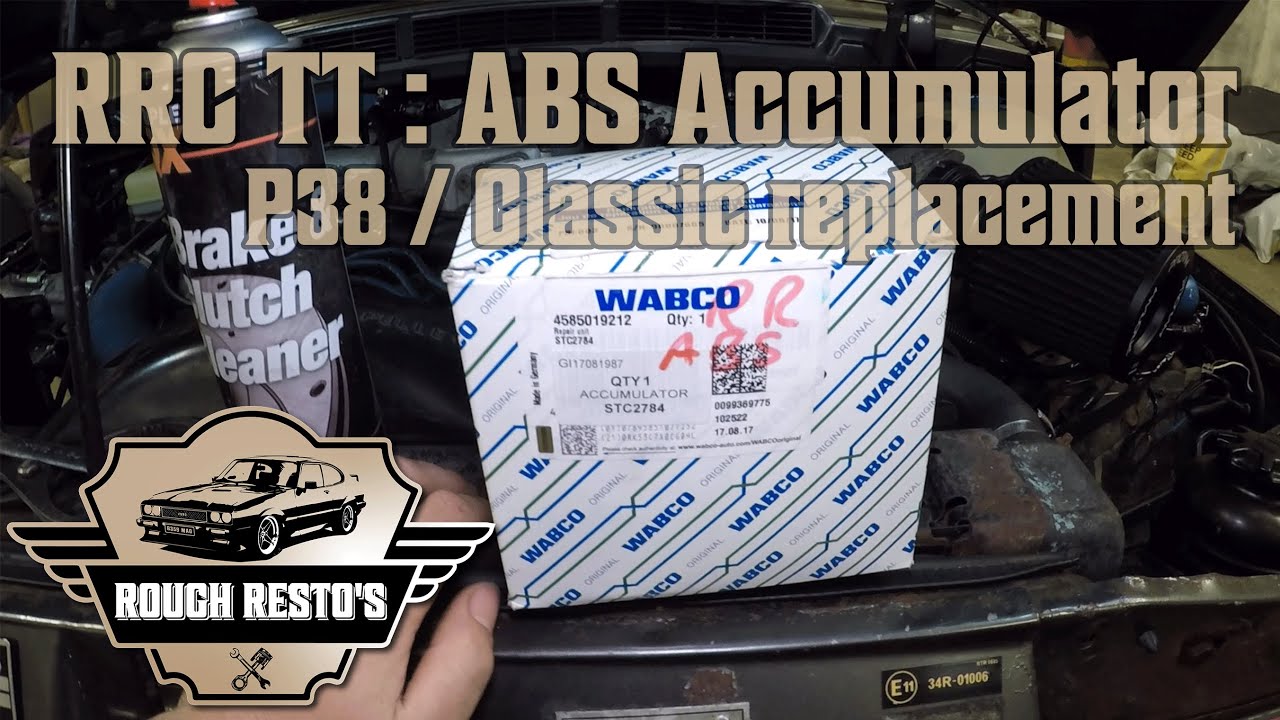 Range Rover Classic/P38 : How to replace the ABS Accumulator