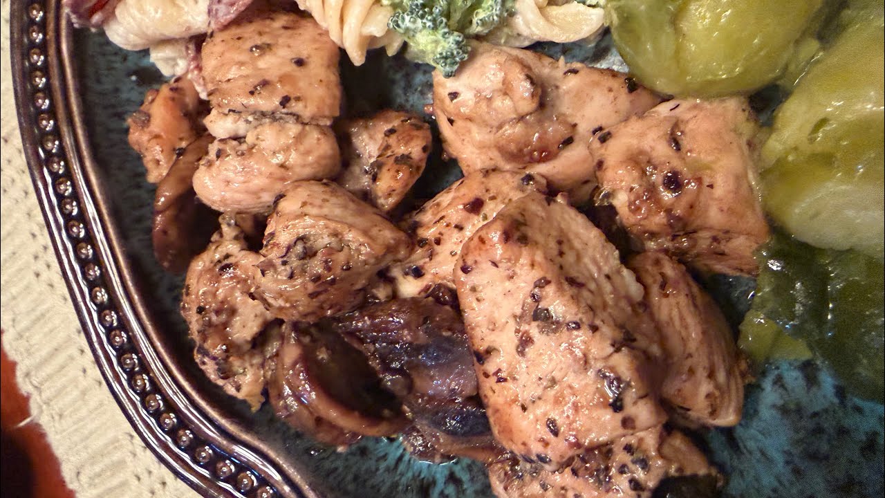 No Real Plan at All Chicken and Mushroom Sauté
