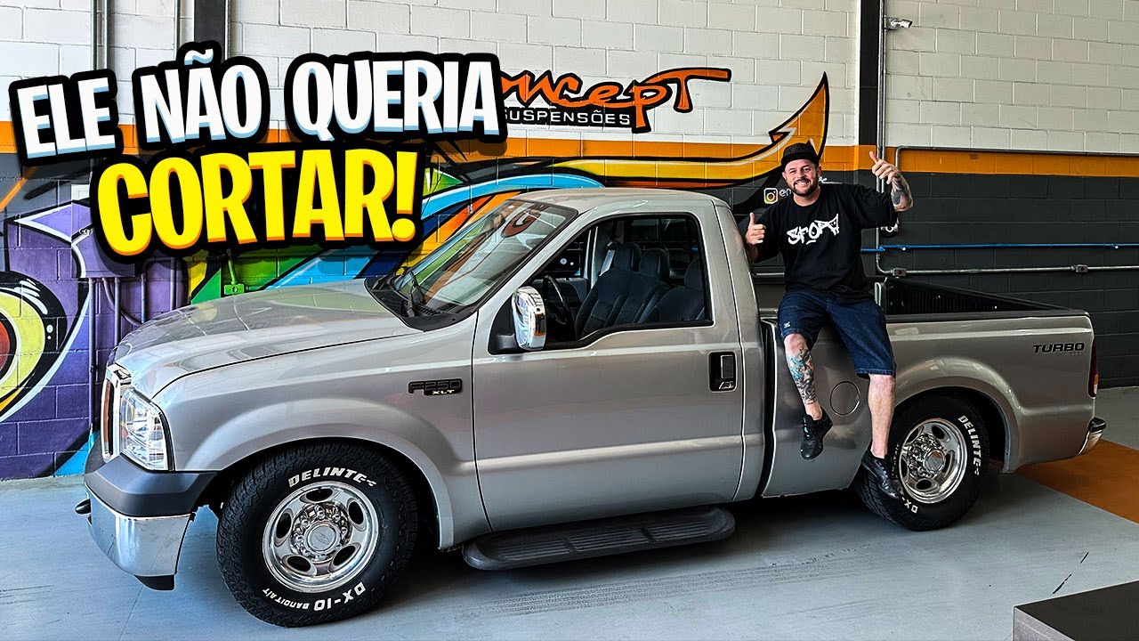 MONTAMOS A F250 DO STOPA NA FIXA | Concept Suspensões 🏁
