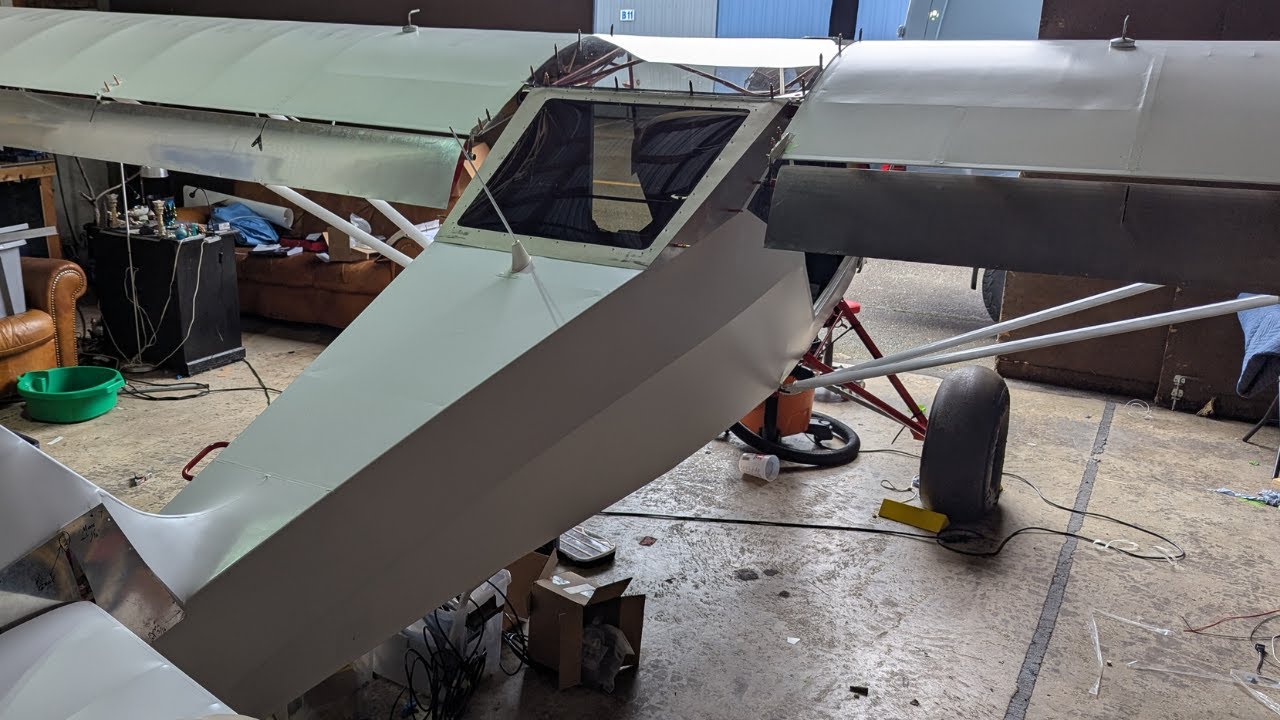 Verner Kitfox 5 ep 44, more windshield, turtle deck install and doors
