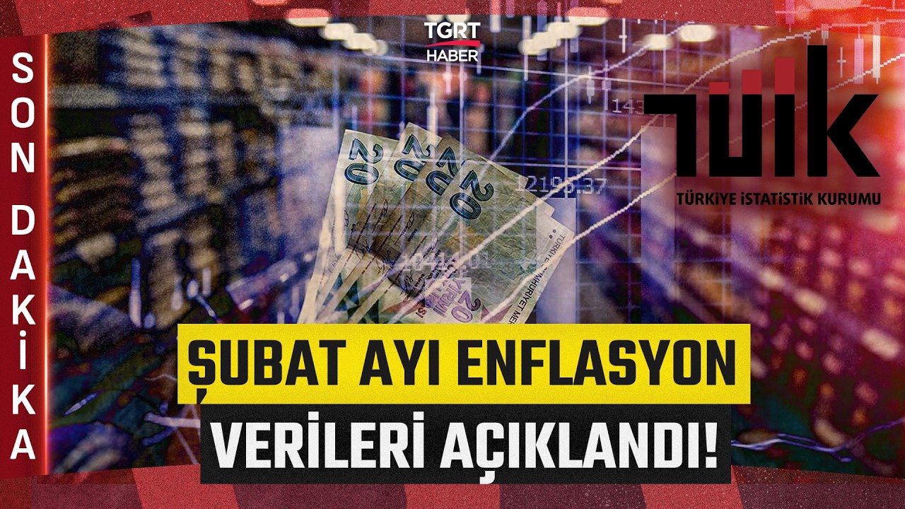 #SONDAKİKA | TÜİK Verileri Açıkladı: Ocak Ayı Enflasyon Rakamları Belli Oldu! - TGRT Haber