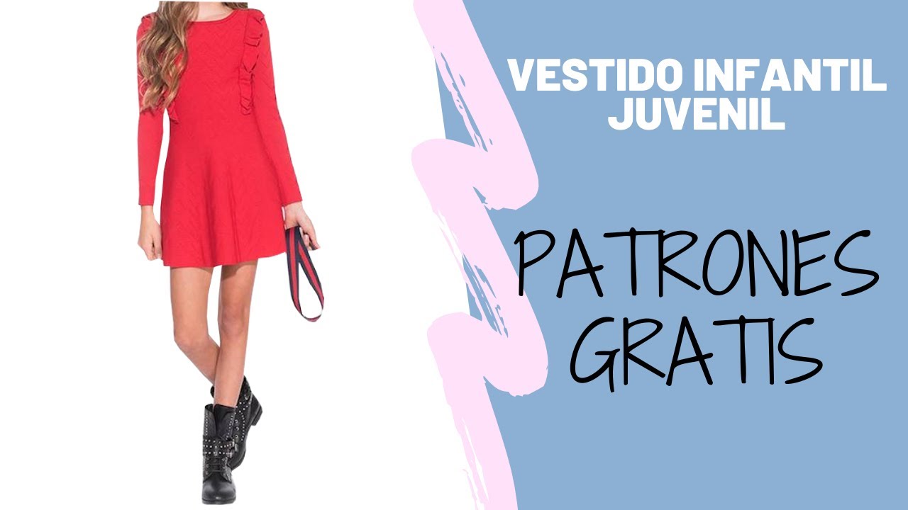 VESTIDO CASUAL DE NIÑA/Como hacer/Paso a paso/Corte y confección/Patrones gratis