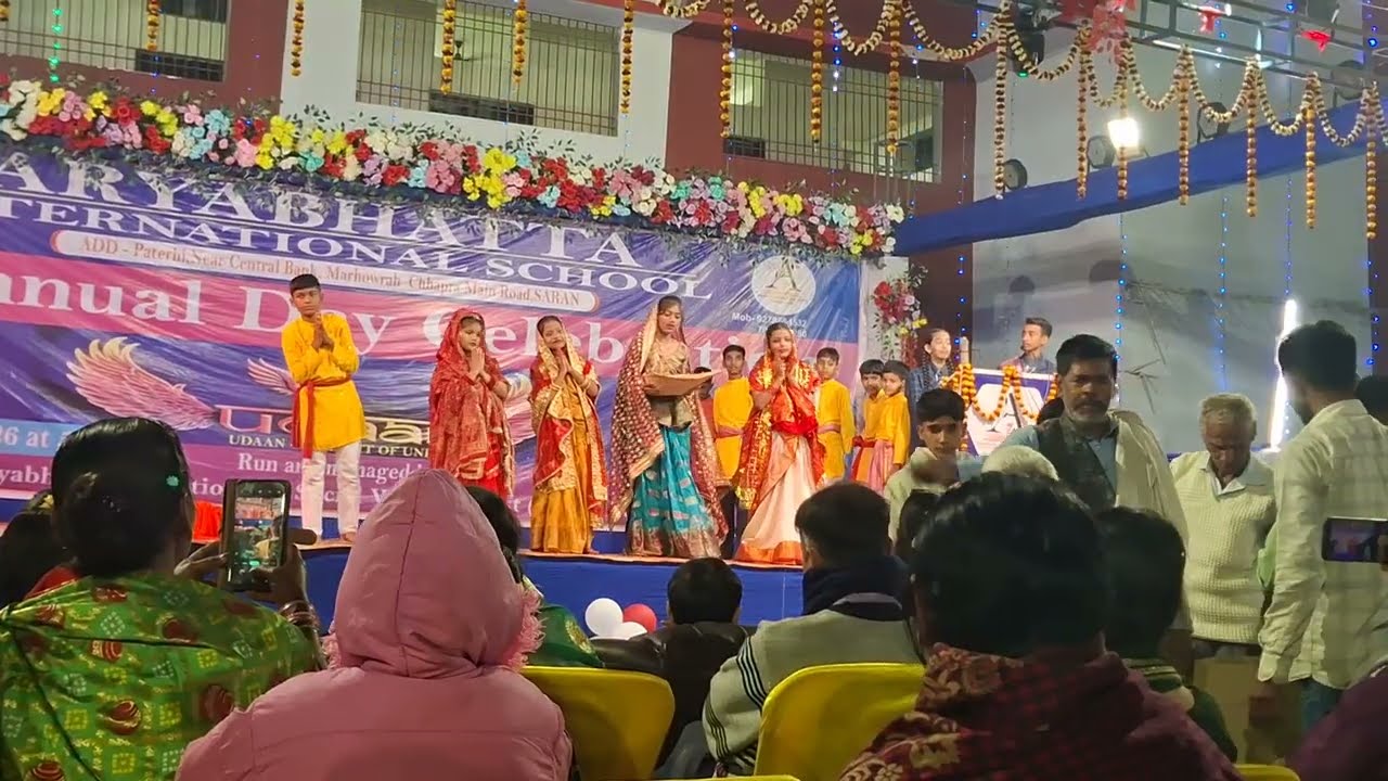 Bihar ki culture #Aryabhatta international school #annual function #youtube video