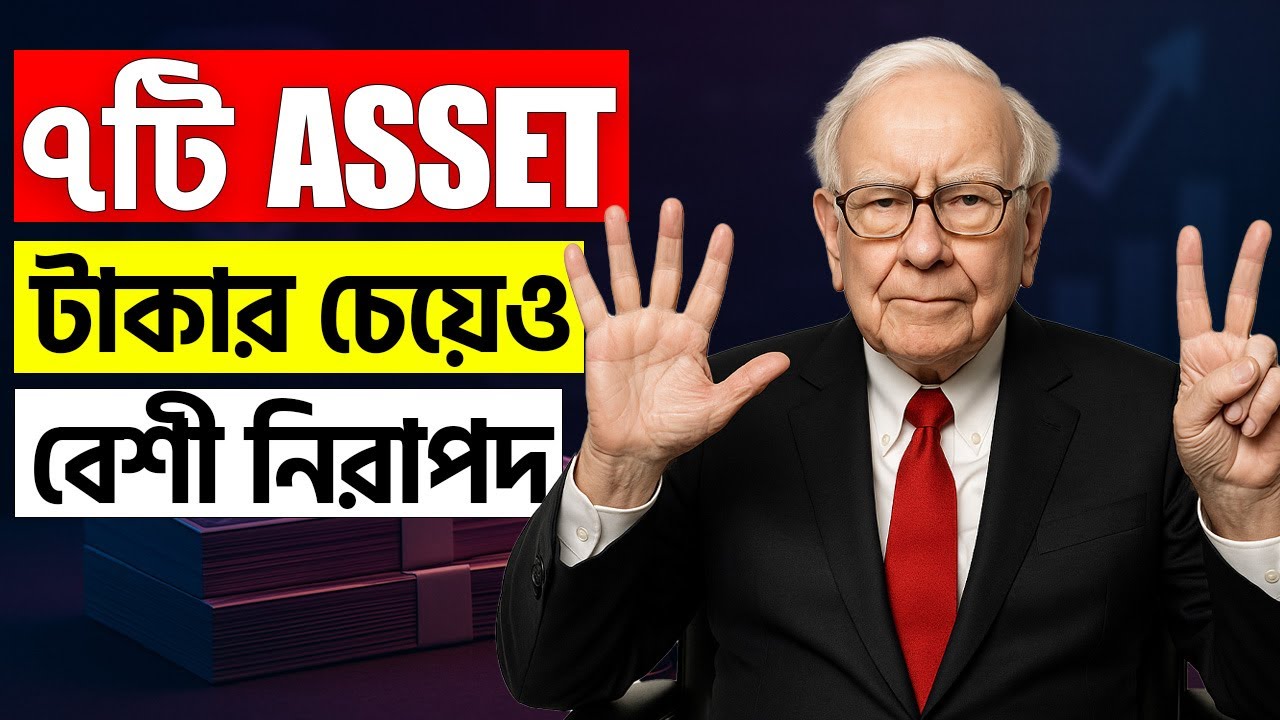 টাকা নয়, এই ৭টি অ্যাসেট গড়ুন, টাকা আসতেই থাকবে | 7 Assets | Don't Keep Your Cash In The Bank