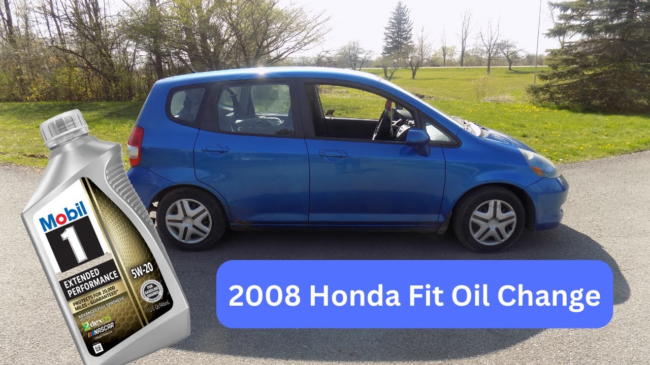 Замена масла Honda Fit 2008 + сброс срока службы масла