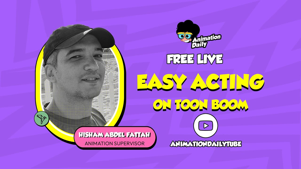acting tips in harmony24  | animation daily | مع الفنان هشام سلامه