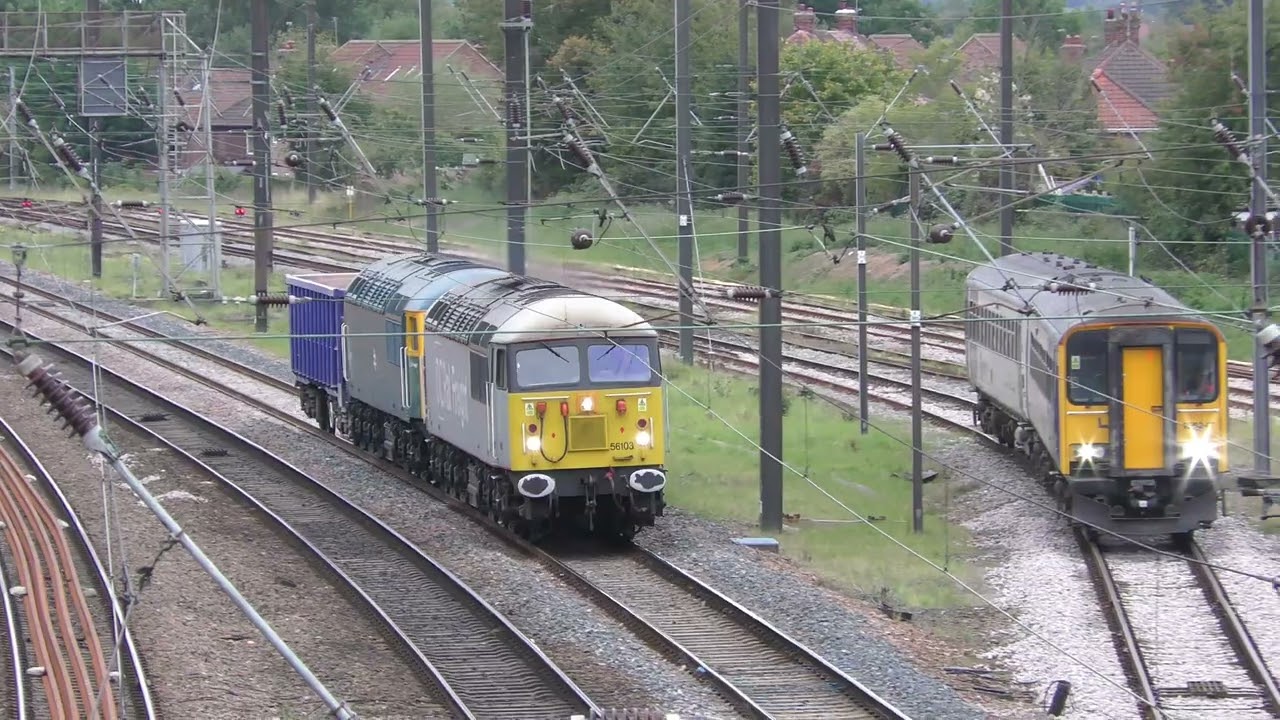 Freight & Railtours At York 26-27/09/25 Class 47/56/57/66/70/44871/60532 #freighttrains #locomotives
