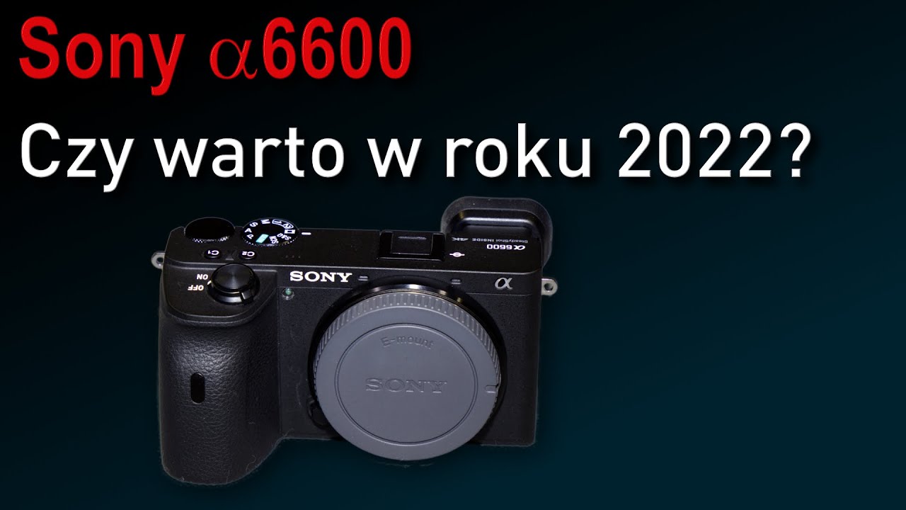 Sony A6600 - czy jest wart uwagi na przełomie 2021 i 2022?