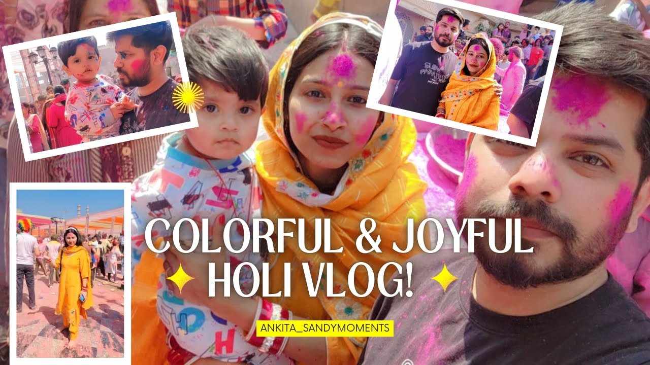 “Saadi Family Di Rang-Birangi Holi 2026  Full Masti Vlog” 