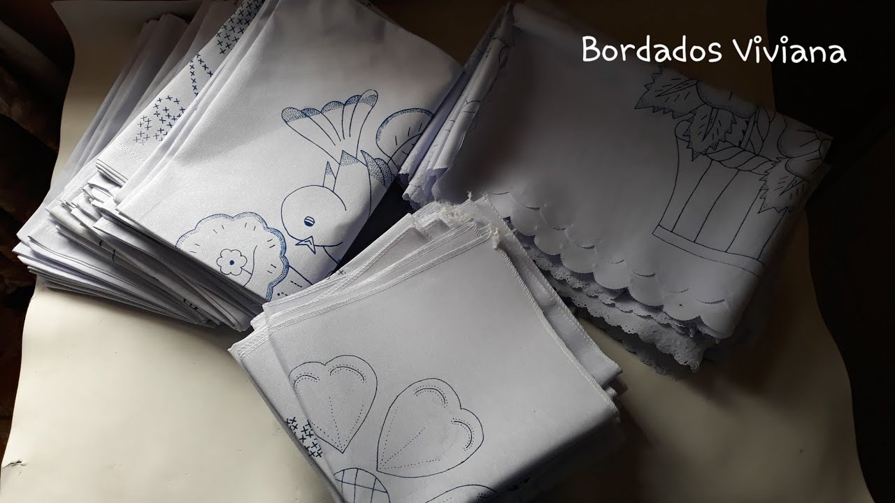 Compra de Bordado Febrero 2019 servilletas caminos de mesa almohadones por Internet