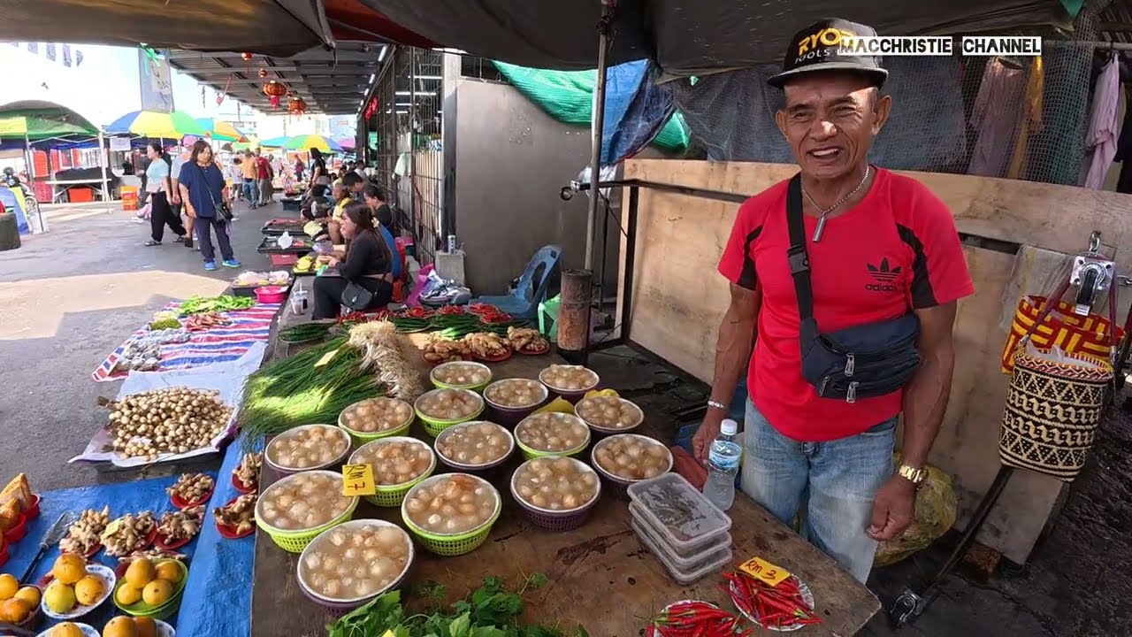PASAR TAMU STC SRI AMAN & SARAPAN PAGI DI RMH PANJAI SENGELAU UNDUP.