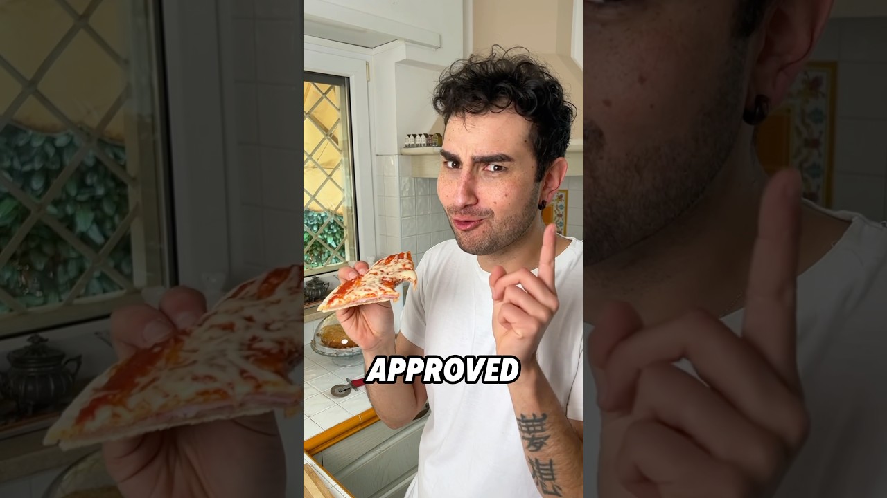 How to make DOUBLE STACK PIZZA SNACK @giuseppe_healthy