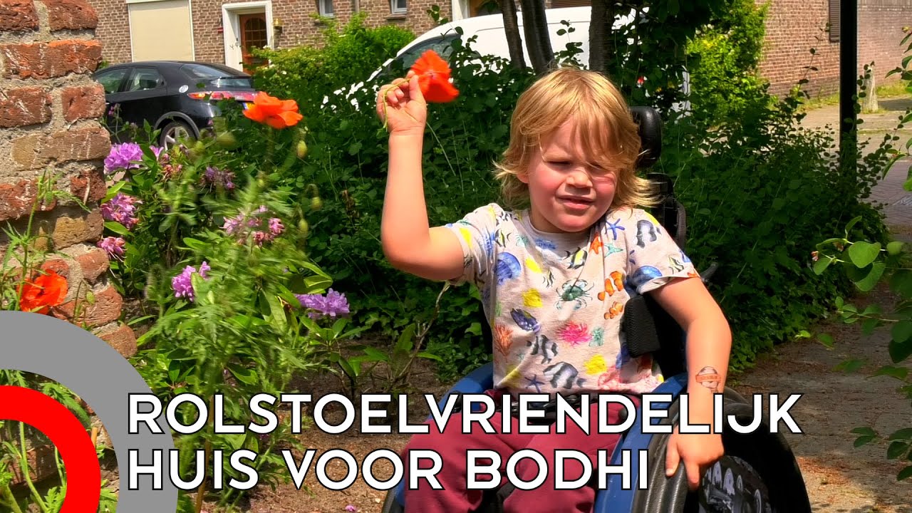 Bodhi(4) heeft door kanker een rolstoelvriendelijk huis nodig